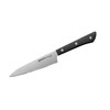 Samura HARAKIRI universalus virtuvinis peilis 4,7"/120mm 58 HRC su juoda rankena