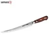 Samura Kaiju su Bolster Kitchen peiliais Pjaustymas TANTO 230mm iš AUS 8 kalamo japoniško plieno 58 HRC