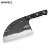 „Samura MadBull“ serbų kirvis smulkintuvas 3x110x180 mm su Marbe Carbon G10 rankena Aus-8 60 HRC