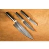 Samura MO-V rinkinys 3vnt. peiliai Pjovimas 90mm / Naudingumas 125mm / Virėjos 200mm iš AUS 8 Japoniškas plienas 59 HRC