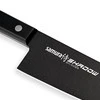 Samura Shadow rinkinys iš 2 virtuvinių peilių 208mm ir 120mm AUS-8 neprilimpančia tamsia danga 58 HRC