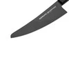 Samura Shadow Small Chef's Kitchen peilis 166 mm AUS-8 nelipni tamsi danga 58 HRC