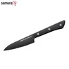 Samura SHADOW Universalus peilis su juoda nepridegančia danga 4,0"/99mm iš AUS 8 Japoniško plieno 59 HRC