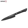 Samura SHADOW Universalus peilis su juoda nepridegančia danga 4,7"/120mm iš AUS 8 Japoniško plieno 59 HRC
