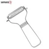 Samura Sharp &amp; Effortless metalinis daržovių skustuvas su Julienne 61 mm peiliu iš japoniško plieno sidabro