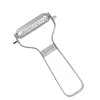 Samura Sharp &amp; Effortless metalinis daržovių skustuvas su Julienne 61 mm peiliu iš japoniško plieno sidabro