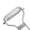 Samura Sharp &amp; Effortless metalinis daržovių skustuvas su Julienne 61 mm peiliu iš japoniško plieno sidabro