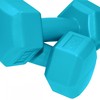SportVida 2in1 GYM & Fitness Comfort svarmenų rinkinys 2x1kg, mėlyni