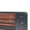 SUNRED® Lugo Quartz pakabinamas infraraudonųjų spindulių terasos šildytuvas LUG-2000W, 2000 W, Pilkas