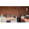 SUNRED | Šildytuvas | RD-DARK-25S, tamsiai stovintis | Infraraudonųjų spindulių | 2500 W | Juodas | IP55
