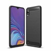 Pferd TakeMe CARBON efekto TPU itin plonas galinio dangtelio dėklas, skirtas Samsung Galaxy A11 (A115) / M11 (M115F) juodas
