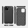 Pferd TakeMe CARBON efekto TPU itin plonas galinio dangtelio dėklas skirtas Apple iPhone 11 (6.1") Juodas