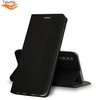 TakeMe Fabric serijos Smart Magnetic Fix Book dėklas skirtas Samsung Galaxy M31s (M317F), juodas