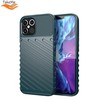 TakeMe Thunder TPU itin plonas galinio dangtelio dėklas, skirtas Apple iPhone 12 Pro Max Tamsiai žalias