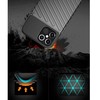 TakeMe Thunder TPU itin plonas galinio dangtelio dėklas, skirtas Apple iPhone 12 Pro Max Juodas