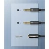 Audio kabelis UGREEN 3.5mm lizdas - 2xkištukas - Juodas