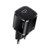 USAMS TRAVEL CHARGER 1XUSB-C T36 MINI 20W Juodas