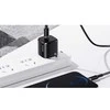 USAMS Tinklo įkroviklis 1xUSB-C T36 mini 20W + kabelis USB-C-Lightning juodos spalvos PD3.0 Fast Charging XFKXLOGTL01 (US-CC124+US-SJ484)