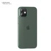 USAMS Dėklas Gentle Apple iPhone 12 mini 5,4"žalios spalvos/skaidrus žalias IP12QR03 (US-BH608)