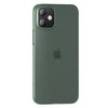 USAMS Gentle Dėklas for Apple iPhone 12 mini 5.4″ žalias/skaidrus IP12QR03 (US-BH608)