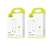 USAMS laidinis įkroviklis 1xUSB T22 18W 3A QC3.0 (only head) Fast Charging baltos spalvos CC83TC01 (US-CC083)