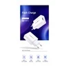 USAMS laidinis įkroviklis 1xUSB T22 18W 3A QC3.0 (only head) Fast Charging baltos spalvos CC83TC01 (US-CC083)