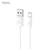 Usams U-GEE universalus silikoninis mikro USB duomenų ir įkroviklio kabelis 1m