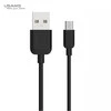 USAMS kabelis U-Turn microUSB 1mjuodos spalvos 2A MICUSBXD01 (US-SJ098)