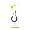 USAMS 3.5mm audio 1.2m laidas, Juodas