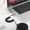 USAMS 3.5mm audio 1.2m laidas, Juodas