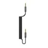 USAMS 3.5mm audio 1.2m laidas, Juodas