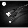 USAMS U18 Lightning 2A Fast Charge Kabelis 1m juodos spalvos SJ266USB01 (US-SJ266)