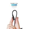 USAMS U18 Lightning 2A Fast Charge Kabelis 1m juodos spalvos SJ266USB01 (US-SJ266)
