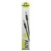 USAMS Adapteris audio jack 3,5m - 3,5m 1m juodos spalvos YP101 (YP-01)