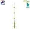 Woody 91859 Laipiojimo virvė su plastikiniais tvirtinimais kojoms (200 cm) vaikams nuo 3 metų (maks. 80 kg)