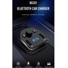 XO FM moduliatorius BCC01 Bluetooth MP3 automobilinis įkroviklis 15W juodos spalvos