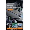 Automobilio galinio vaizdo veidrodėlio daugiafunkcis pasukamas laikiklis XO C107 (juodas)