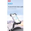 XO bike/ motorcicle mount holder C118 juodas