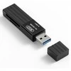 XO DK05B USB 3.0 atminties kortelių skaitytuvas 2W1 (juodas)