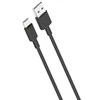 XO kabelis NB156 USB - USB-C 1,0 m 2,4A juodos spalvos