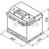 Akumuliatorius Bosch 52Ah 520A (S5001)