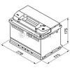 Akumuliatorius Bosch 74Ah 750A (S5007)