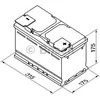 Akumuliatorius Bosch 85Ah 800A (S5010)