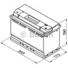 Akumuliatorius Bosch 95Ah 800A (S4013)