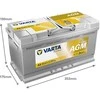 Akumuliatorius 95Ah 850A A5 VARTA Dynamic AGM 595901085