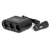 Amio Cigarečių lizdo skirstytuvas su įkrovikliu 2x USB-A 1x USB-C 12V 24V 120W 70cm