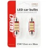 Amio LED lemputės C5W C10W 36mm 12V-24V