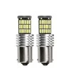 Amio Led lemputės P21W 144LED SMD 4014 BA15S CANBUS 1156 | Atbulinės eigos 2vnt.