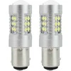 Amio LED lemputės P21/5w su lęšiu | 12-24v BAY15d CANBUS