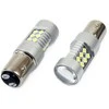 Amio LED lemputės P21/5w su lęšiu | 12-24v BAY15d CANBUS